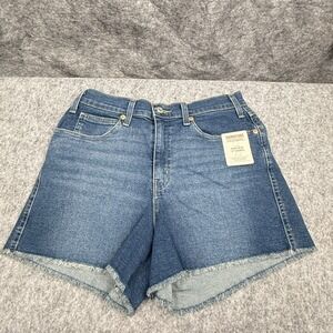 Signature By Levi Strauss High-Rise 3" Inseam Denim Shorts‎ Womens Size 10